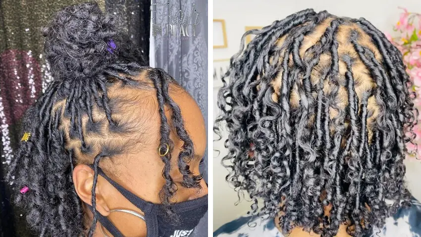 Coil Locs Wigs for Black Women