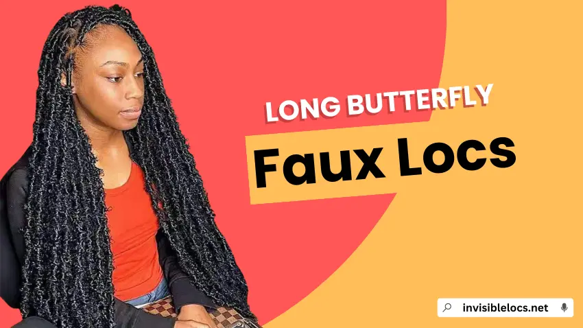 Long Butterfly Faux Locs