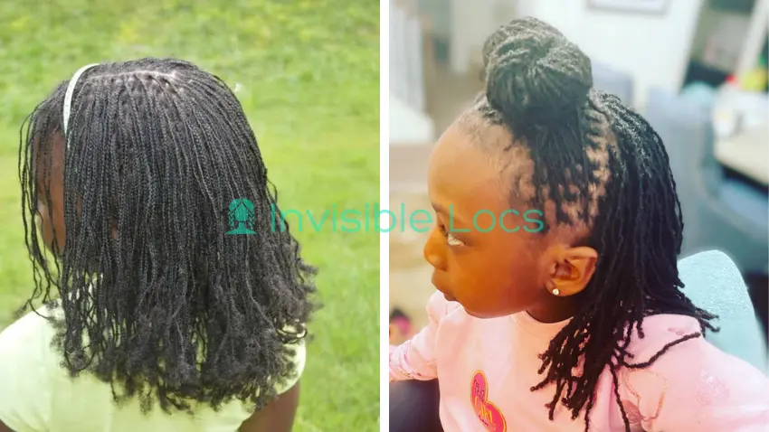 Micro Locs on Kids