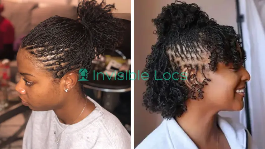 Micro Locs on Women