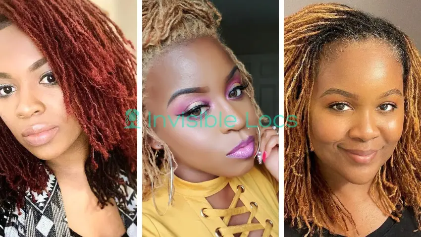 Micro Locs with Color