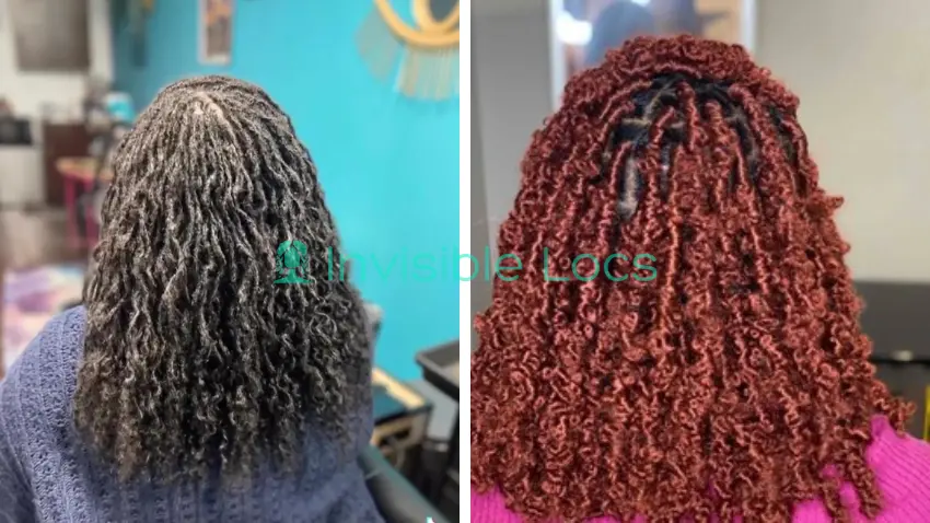 Micro Locs with Weave