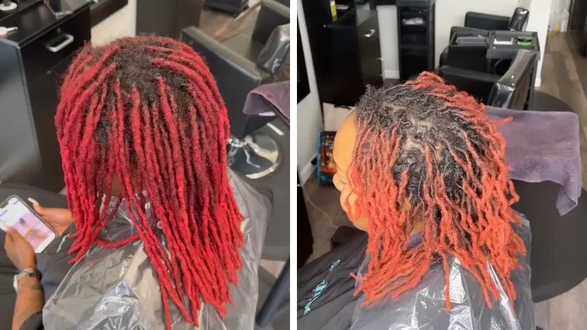 Red Dreadlock Hairstyles