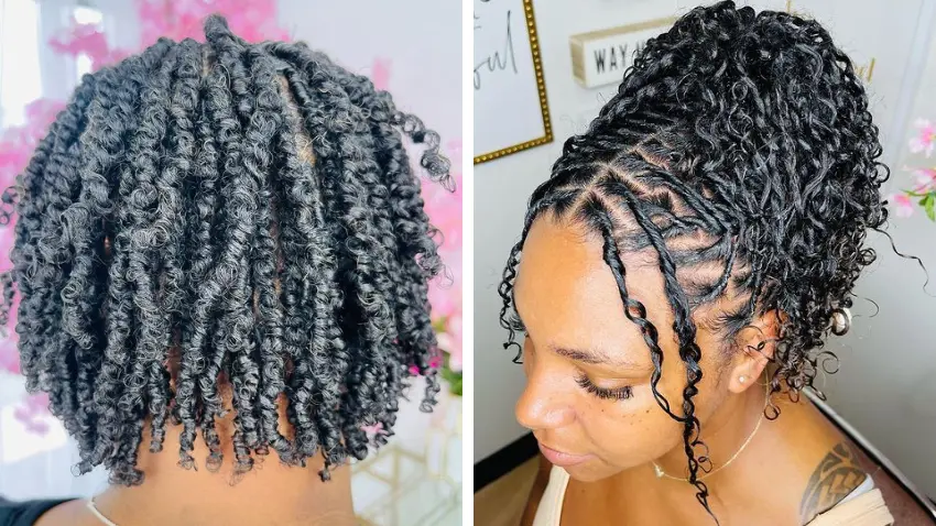What are Two Strand Twist Starter Locs