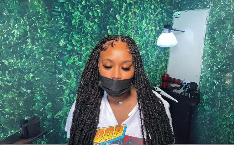 Locs with Beaded Ends