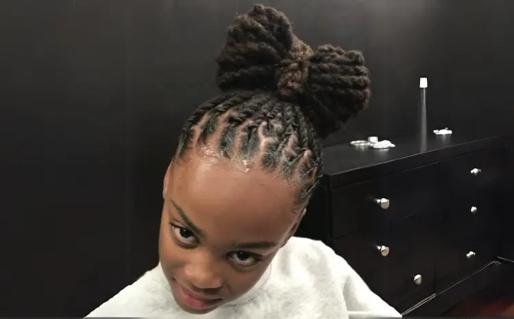 Locs with Bow Accessories