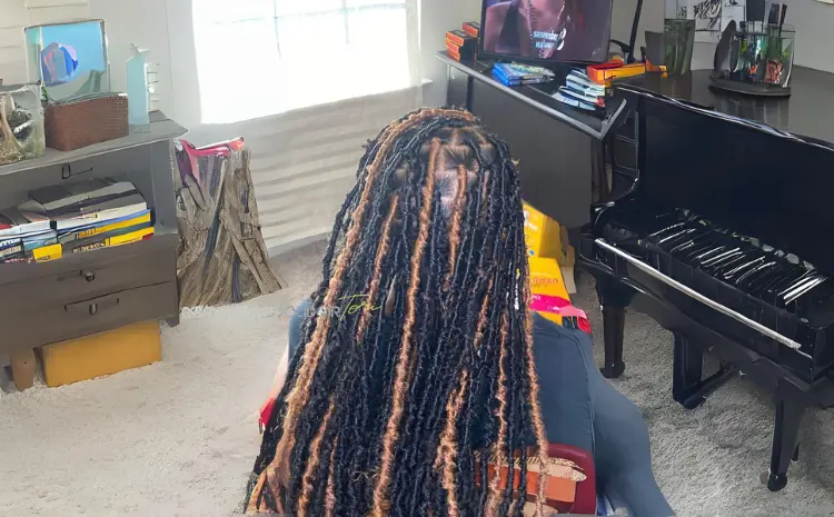 Locs with Multi Texture