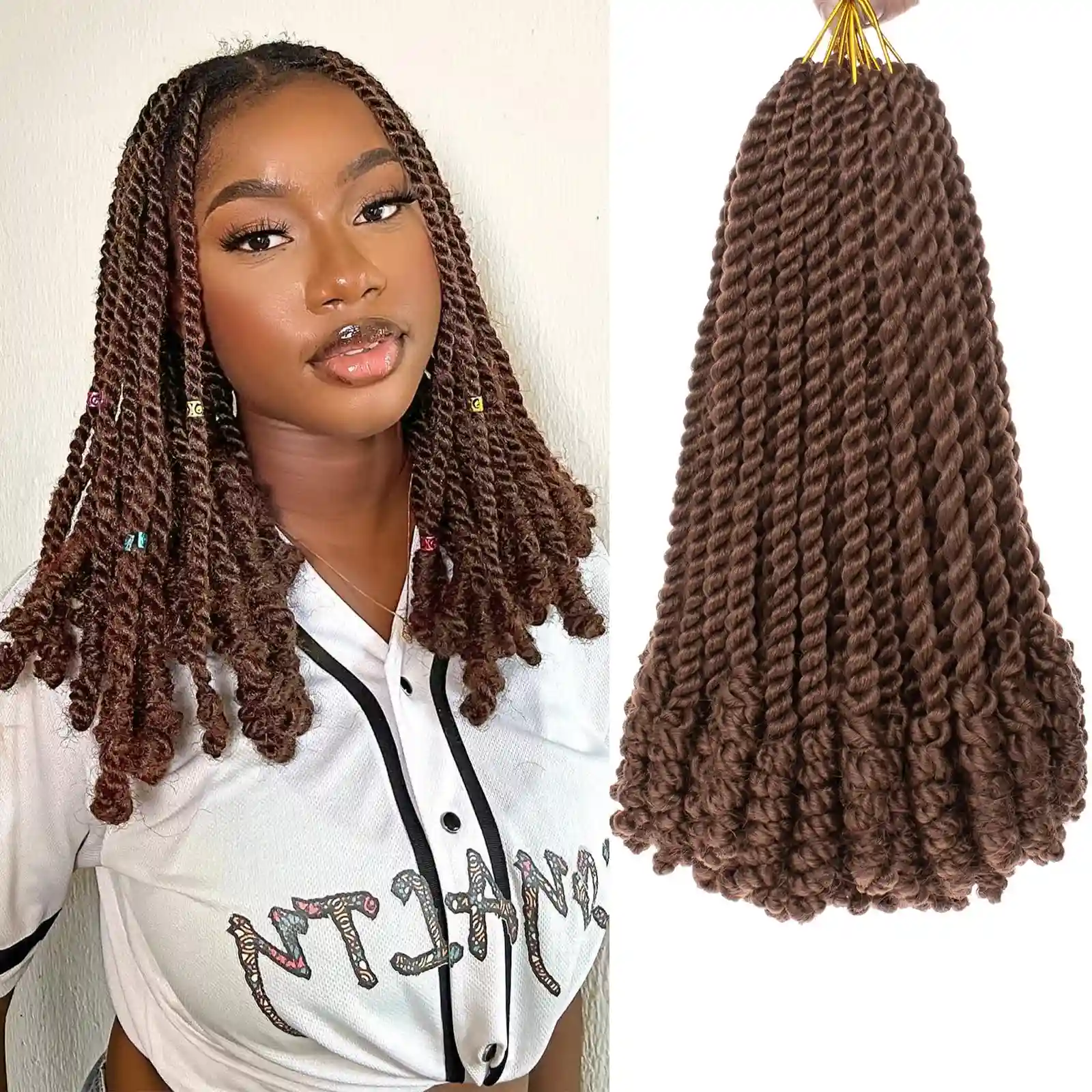 What hair is needed for invisible locs?